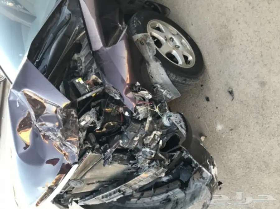 سوناتا موديل 2008 مصدومة