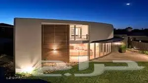 تصميم هندسي لاحدث الفيلات المودرن 