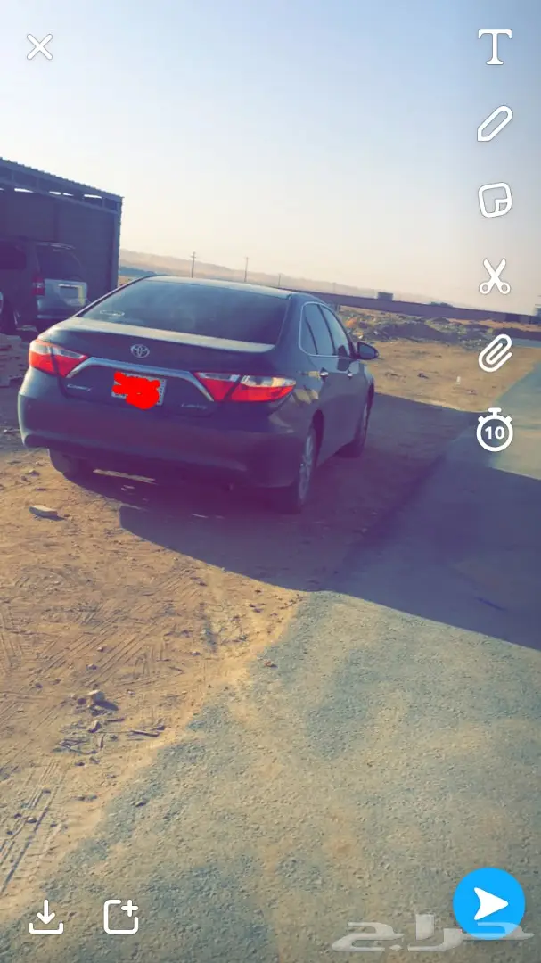 كامري نظيف 2016