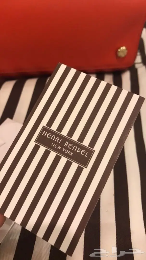 شنطة Henri Bendel أصلية - مستعملة خفيفًا (image 1)