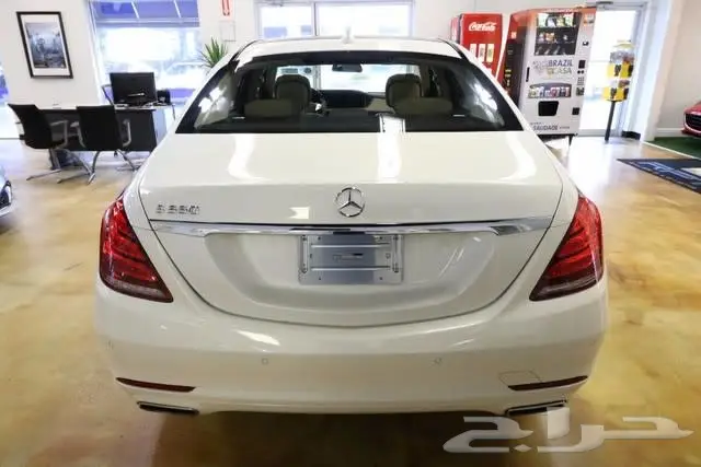 مرسيدس اس 550 - ابيض لولي 2014 - AMG (image 3)