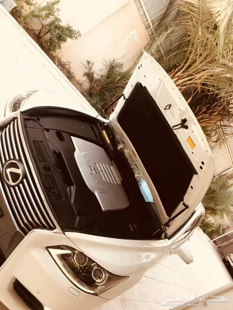 لكزس ال اس 460 لارج فل كامل 2013 م ابيض لؤلؤي