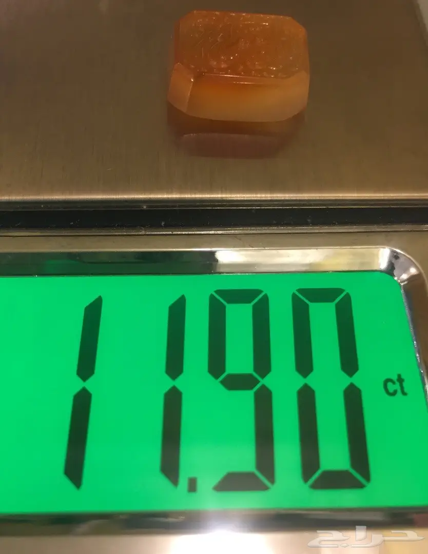 (مزاد مفتوح) عقيق منقوش (ان الله بالغ أمره) (image 4)