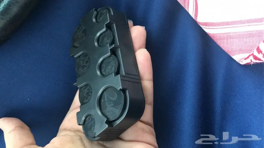 محفظة الريالات والهللات المعدنية الملك سلمان  (image 1)