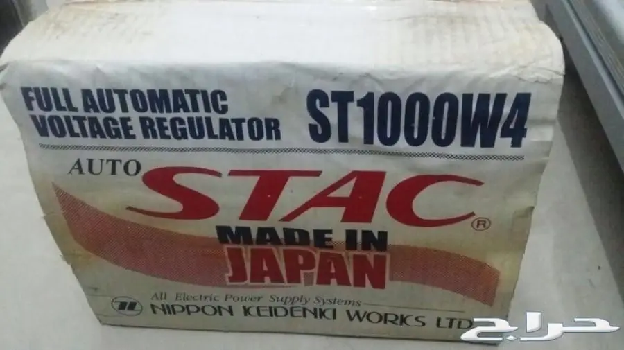 منظم كهرباء 1000 واط  جديد