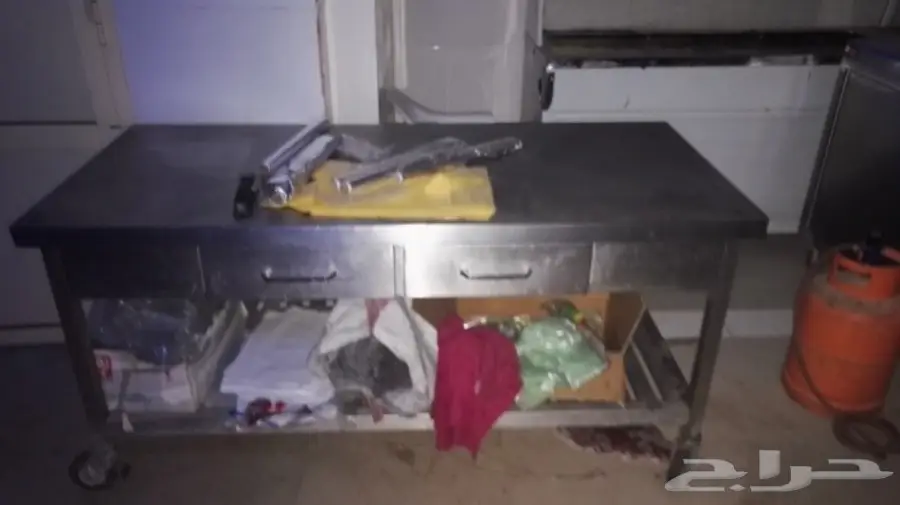 طاولة تحضير إيطالية فاخرة - صناعة إيطاليا