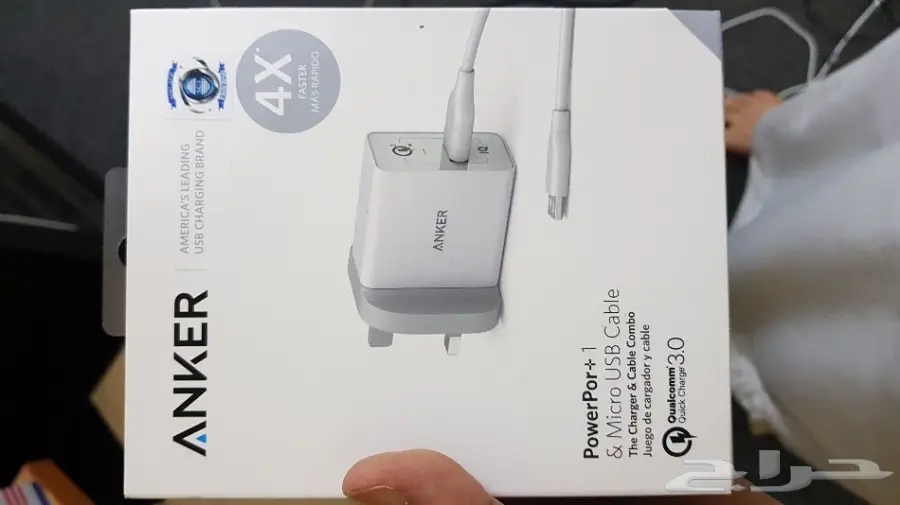 شاحن بيت أنكر  شحن سريع ب 100 ريال  (image 2)