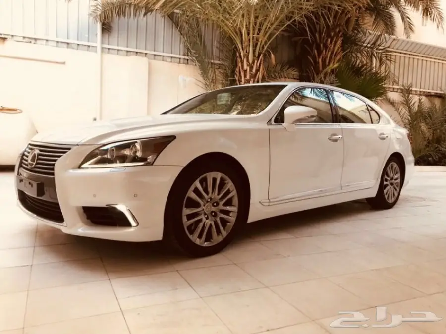 لكزس ال اس 460 لارج فل كامل 2013 م ابيض لؤلؤي (image 3)