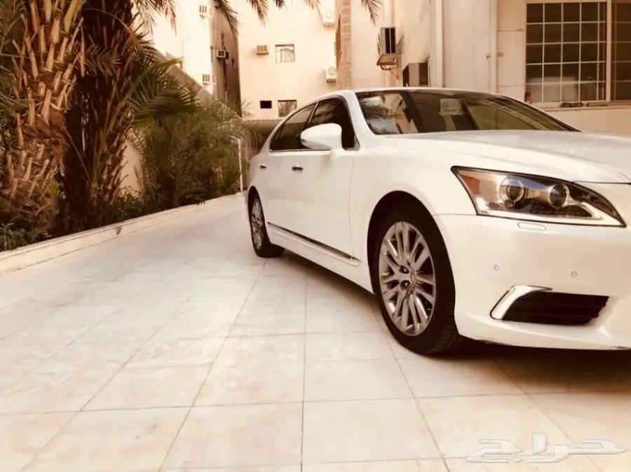 لكزس ال اس 460 لارج فل كامل 2013 م ابيض لؤلؤي (image 10)