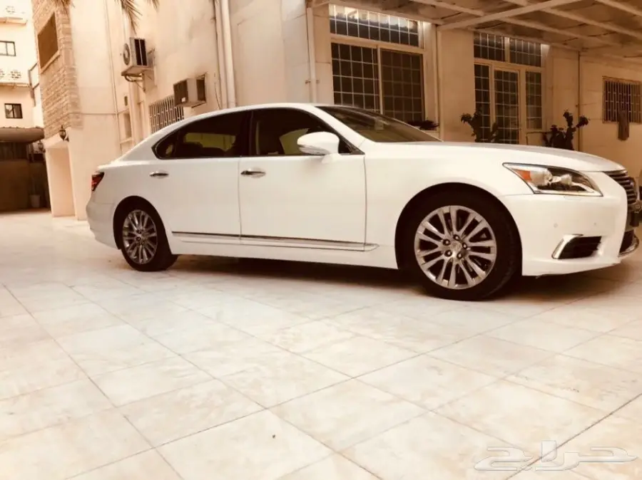 لكزس ال اس 460 لارج فل كامل 2013 م ابيض لؤلؤي (image 11)
