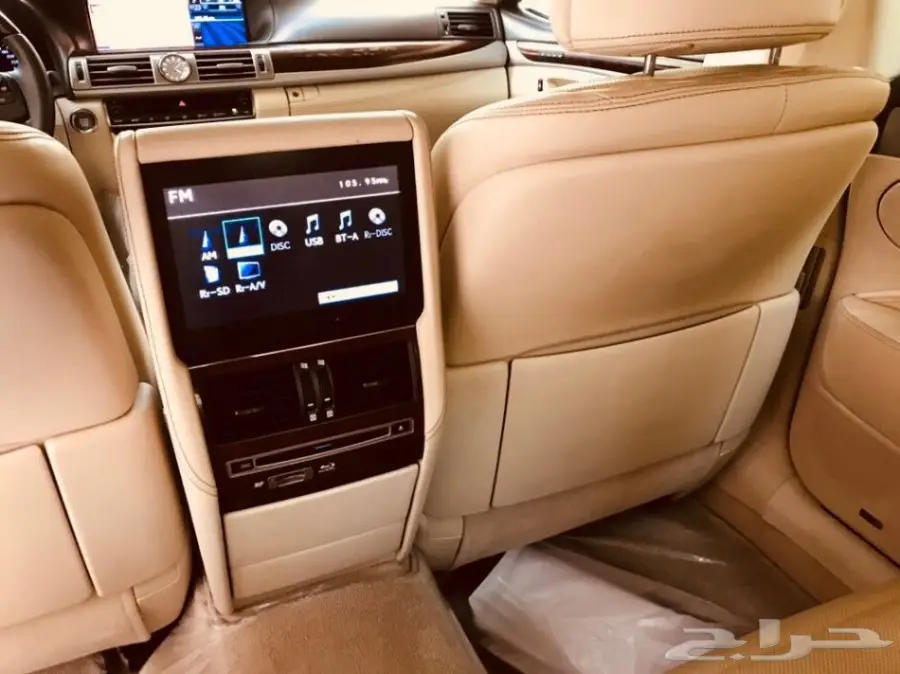 لكزس ال اس 460 لارج فل كامل 2013 م ابيض لؤلؤي (image 17)
