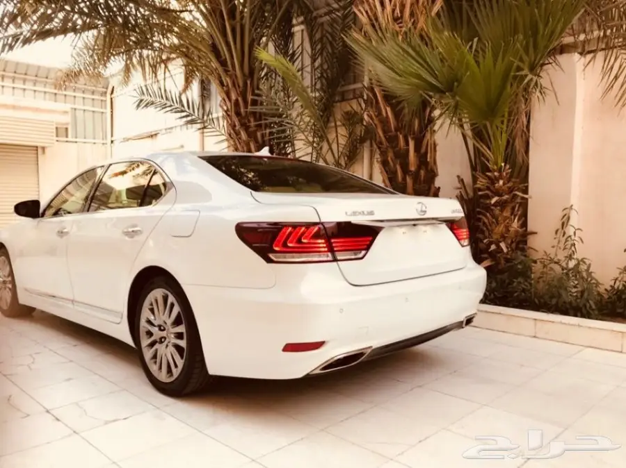 لكزس ال اس 460 لارج فل كامل 2013 م ابيض لؤلؤي (image 20)
