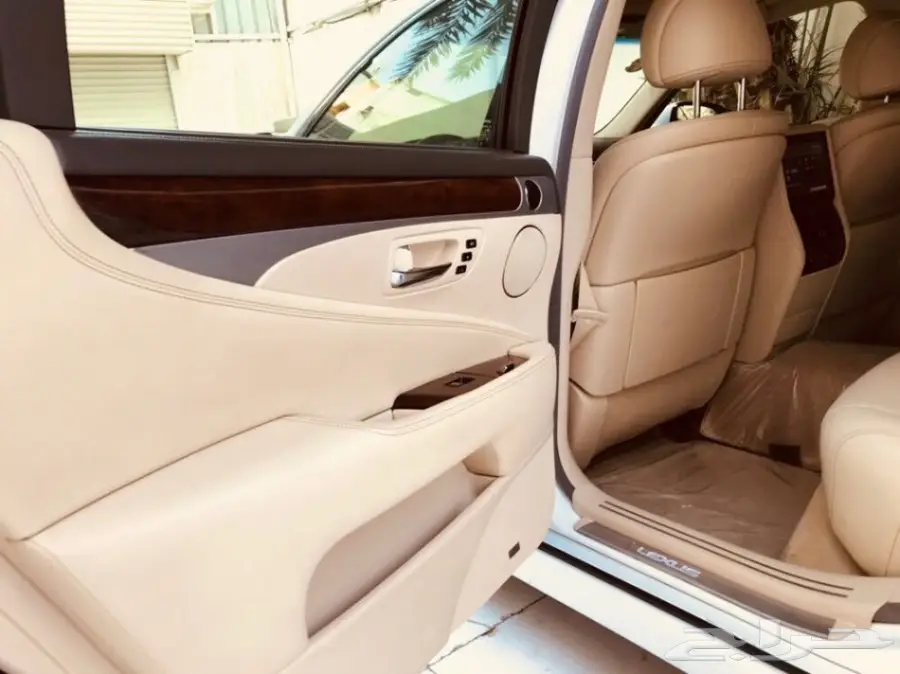 لكزس ال اس 460 لارج فل كامل 2013 م ابيض لؤلؤي (image 23)