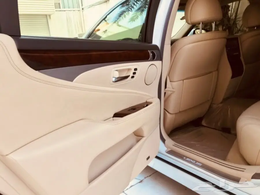 لكزس ال اس 460 لارج فل كامل 2013 م ابيض لؤلؤي (image 24)