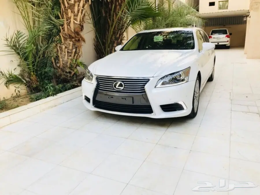 لكزس ال اس 460 لارج فل كامل 2013 م ابيض لؤلؤي (image 25)
