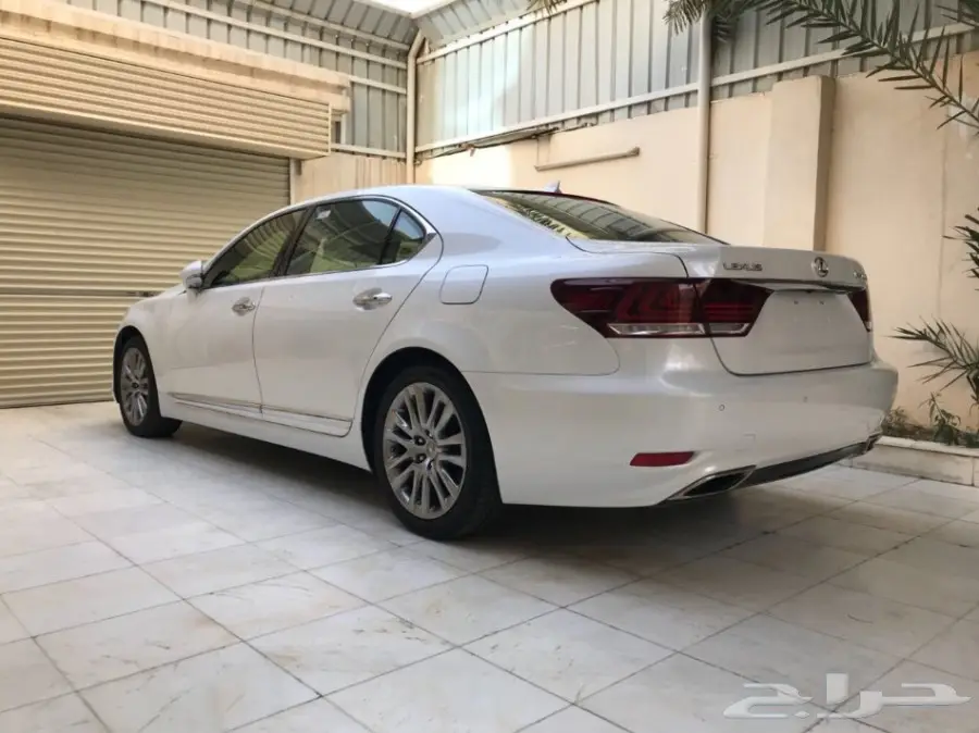 لكزس ال اس 460 لارج فل كامل 2013 م ابيض لؤلؤي (image 28)