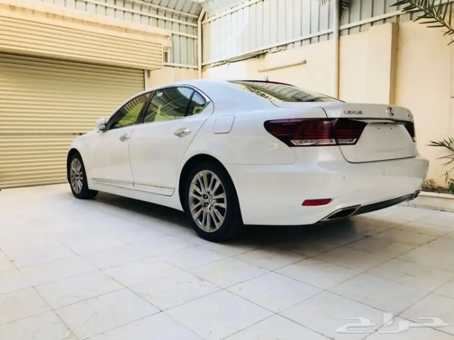 لكزس ال اس 460 لارج فل كامل 2013 م ابيض لؤلؤي (image 29)
