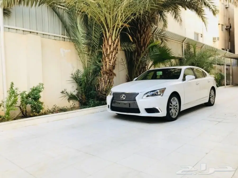 لكزس ال اس 460 لارج فل كامل 2013 م ابيض لؤلؤي (image 36)