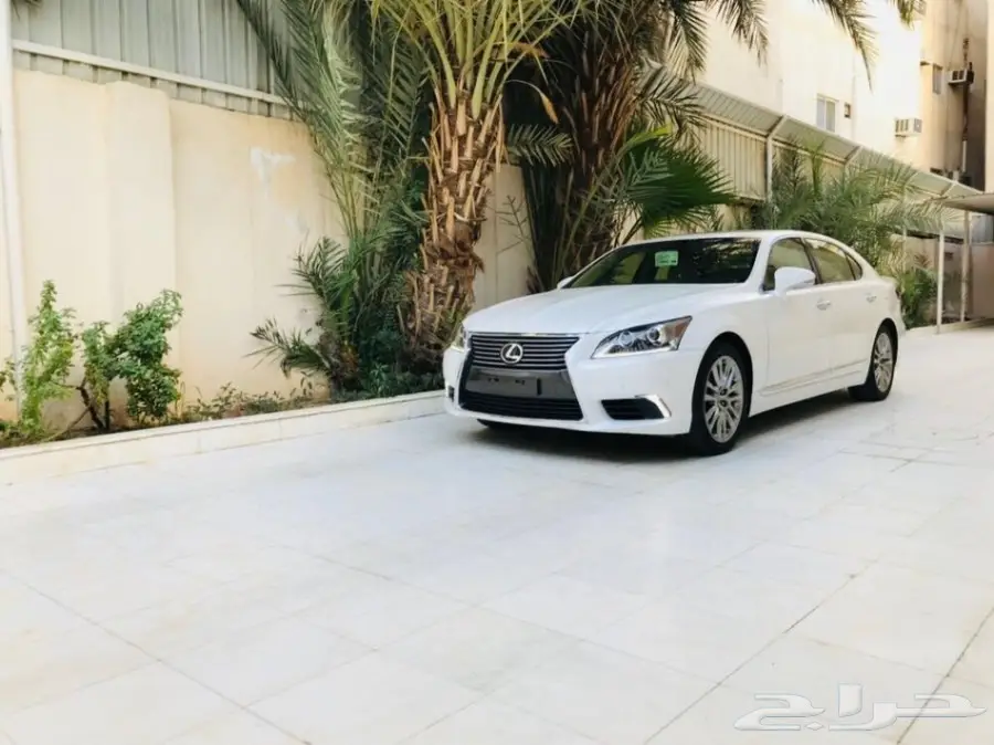 لكزس ال اس 460 لارج فل كامل 2013 م ابيض لؤلؤي (image 38)