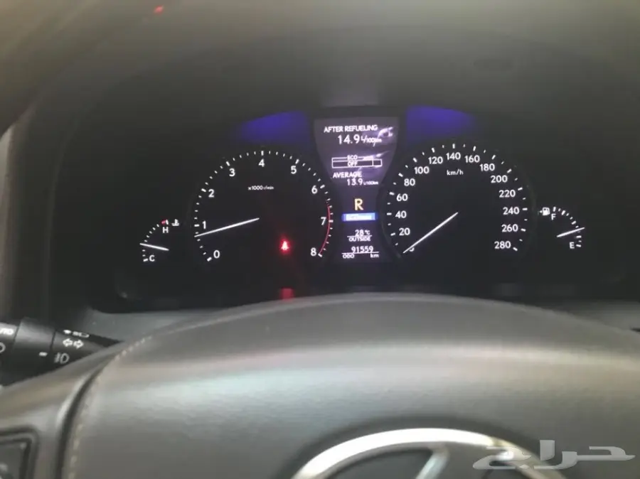 لكزس ال اس 460 لارج فل كامل 2013 م ابيض لؤلؤي (image 42)