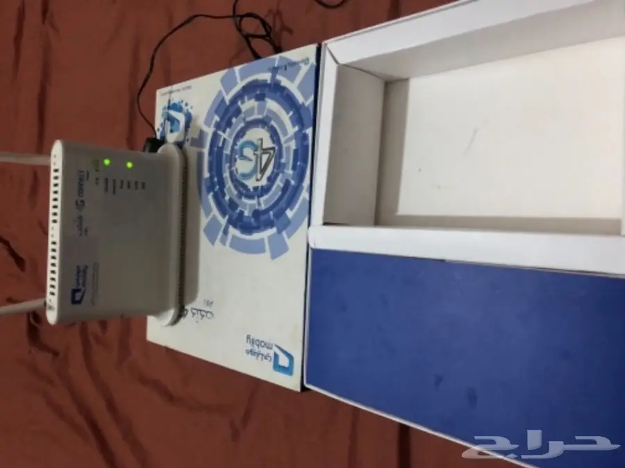راوتر موبايلي لم يستخدم فور جي  السعر 50 ريال