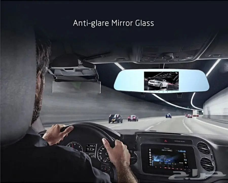 كاميرا ثلاثية لسيارتك (أماميه وخلفيه ومرايا)  (image 2)