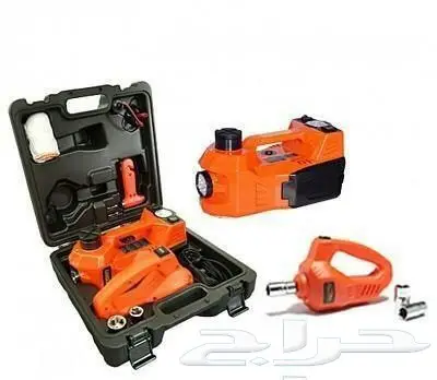 عفريته كهربائية3طن ومفك ومنفاخ1X3للسيارات (image 5)