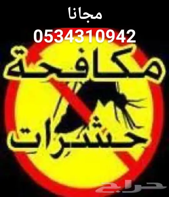 رش مبيدات مكافحة حشرات نمل ابيض صراصير فئران  (image 1)