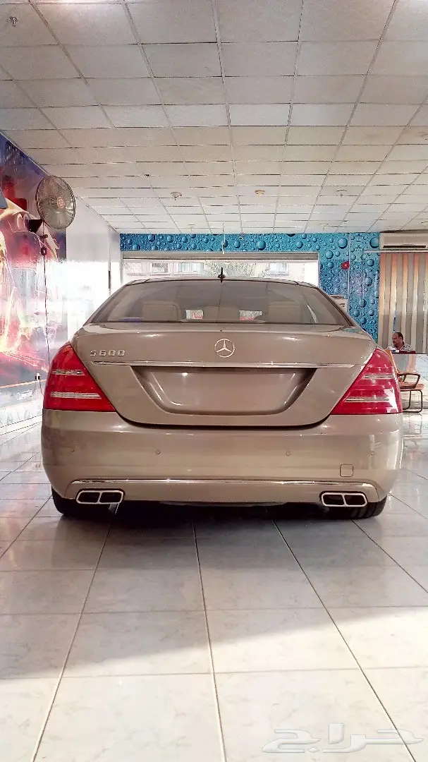 للبيع مرسيدس بانوراما 2010 S600 مخزنة وكالة (image 2)