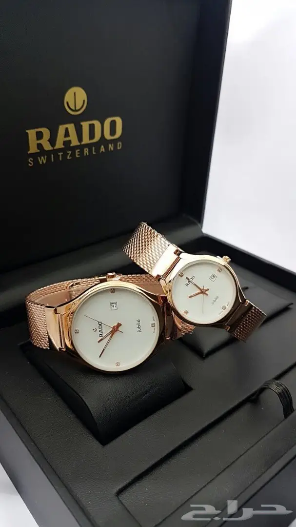 ساعات رادو طقم نسائي و رجالي (image 1)