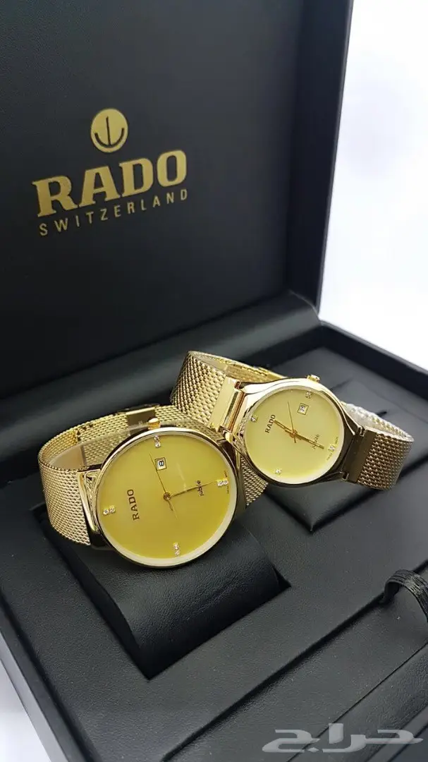 ساعات رادو طقم نسائي و رجالي (image 2)