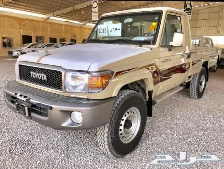 تويوتا لاند كروزر بكب ونش 2018 - أصفار جديد (image 1)