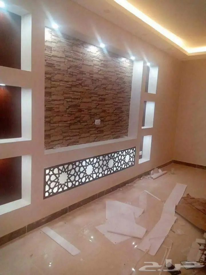 الترميم الدهانات ديكورات سقف مستعار (image 1)