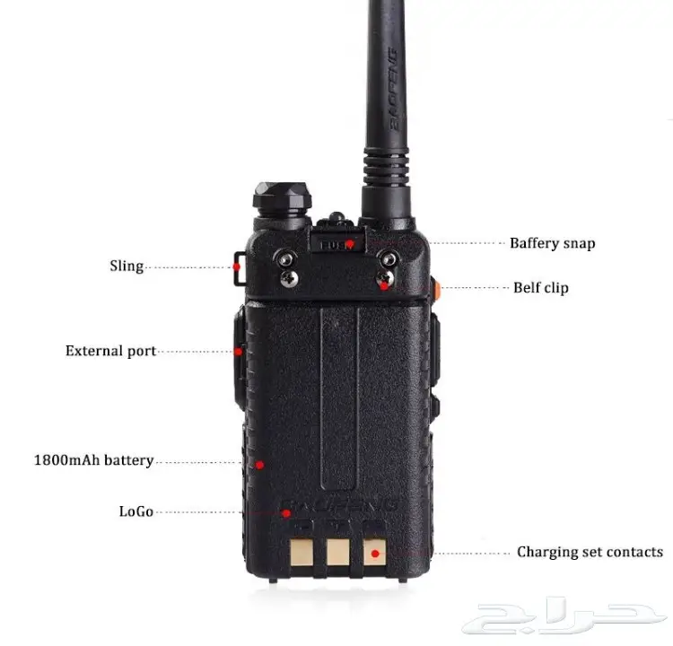  اجهزة باوفنج UV-5R يدوي BAOFENG (image 1)