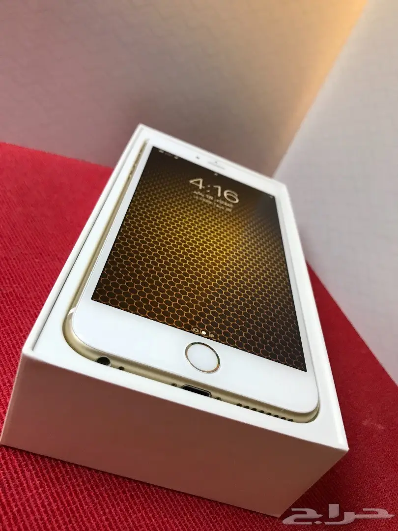 ايفون 6 بلس 16 قيقا ذهبي شبه جديد للبيع