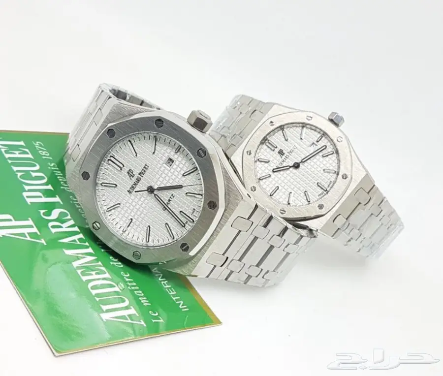 طقم ساعات ادمر رجالي ونسائي (image 4)