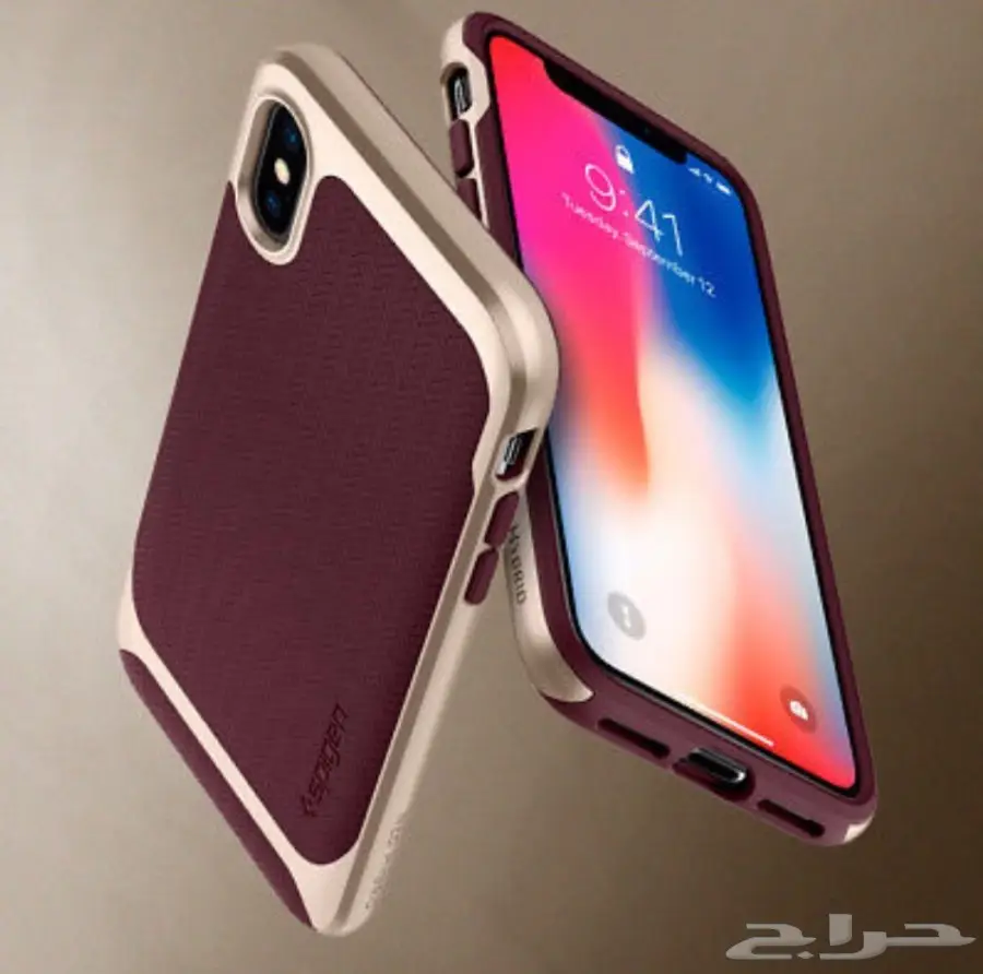 غلاف ايفون X سبايجن - عرض مميز!