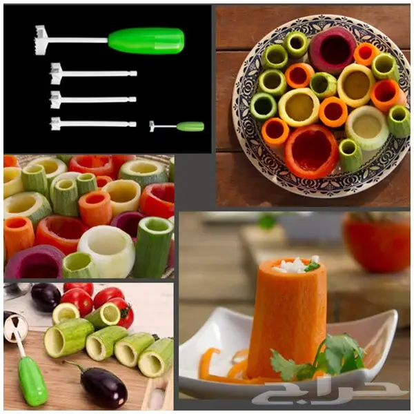 حفارة الموسا والمحاشي اليدوية 4 في 1 - ليرش: سهولة وابتكار في مطبخك!