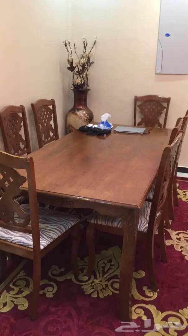 طاوله سفره طعام نظيييفه استخدام جدا بسيط (image 1)