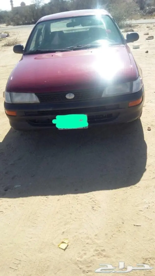 كورولا للبيع موديل 97 نظيفة ومفحوصة على الشرط (image 2)