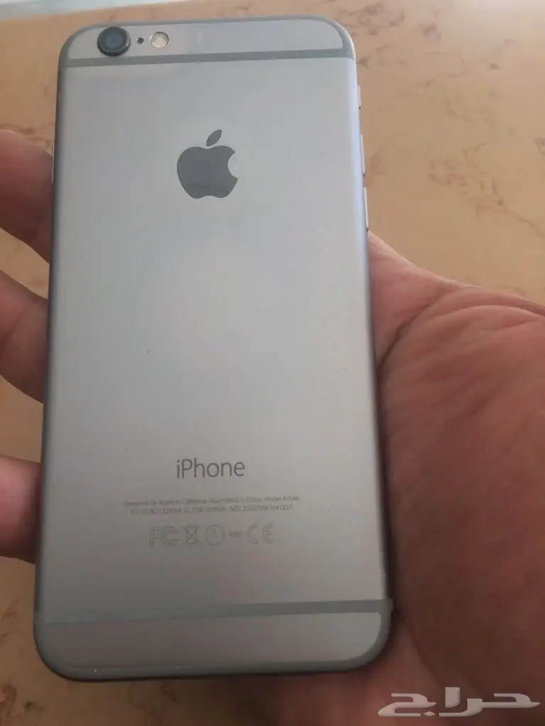 ايفون 6 عادي لون رمادي حجم 64  (image 2)