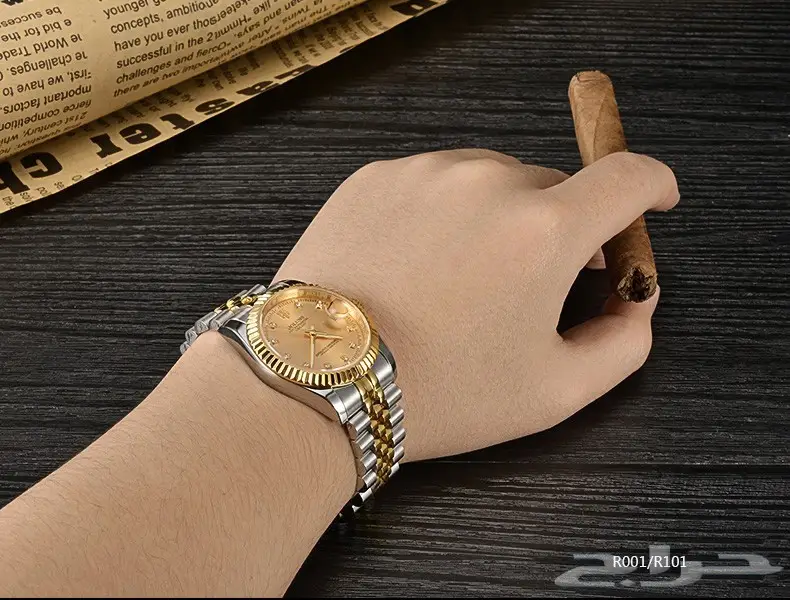 ساعات ماركة اصليه بفس تصميم وشكل Rolex (image 27)