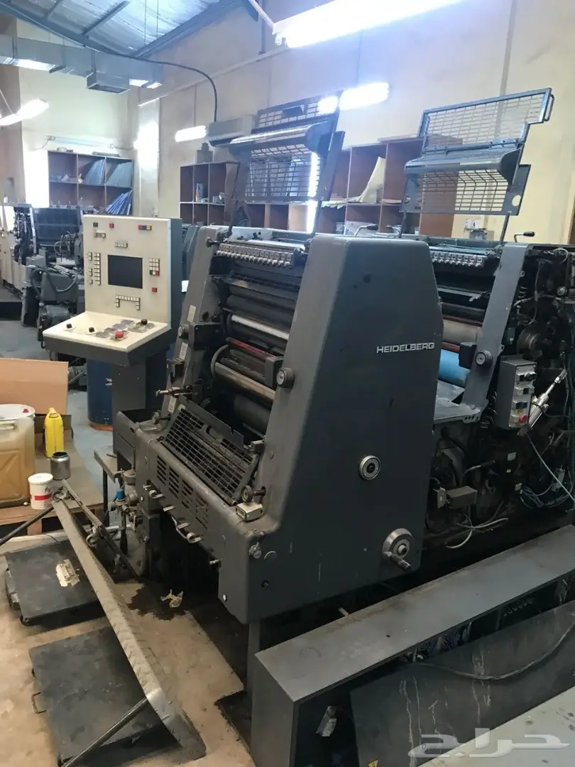 مطبعة اوفست بكامل محتوياتها ومكائنها  (image 3)