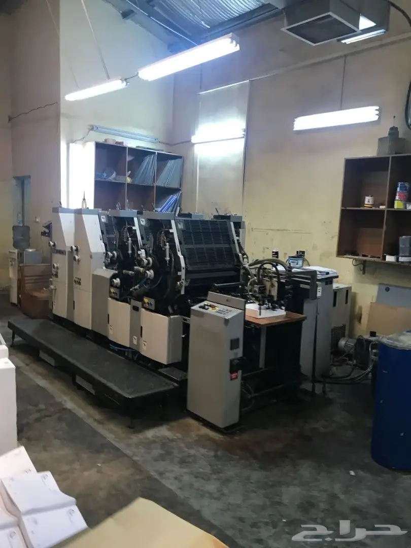 مطبعة اوفست بكامل محتوياتها ومكائنها  (image 4)