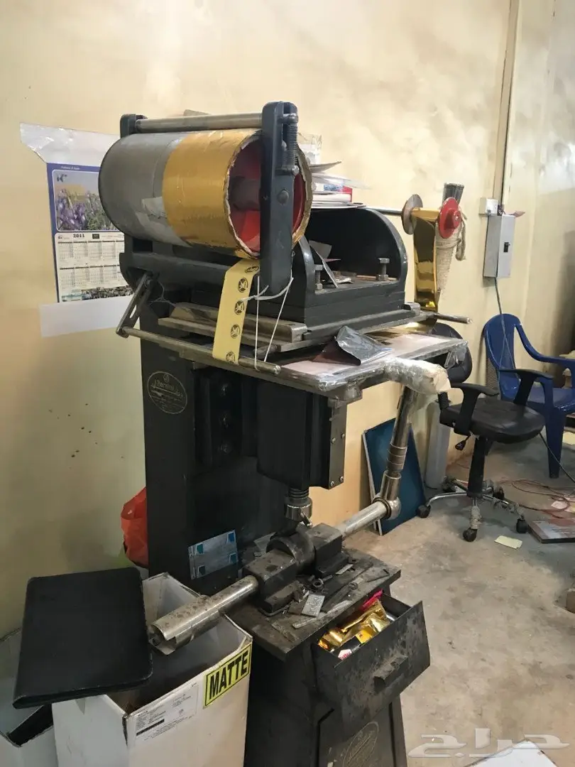 مطبعة اوفست بكامل محتوياتها ومكائنها  (image 9)