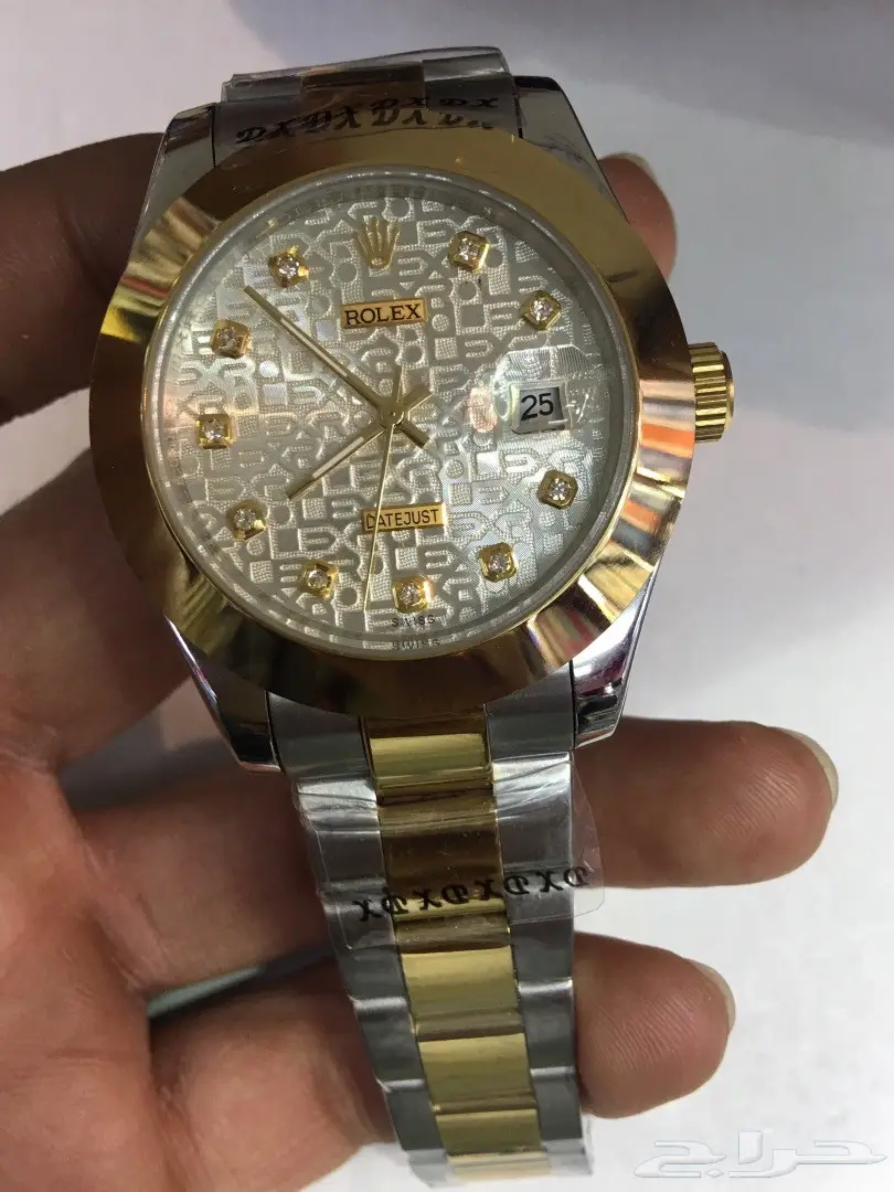 ساعة ماركة رولكس أخت الأصلية جديدة