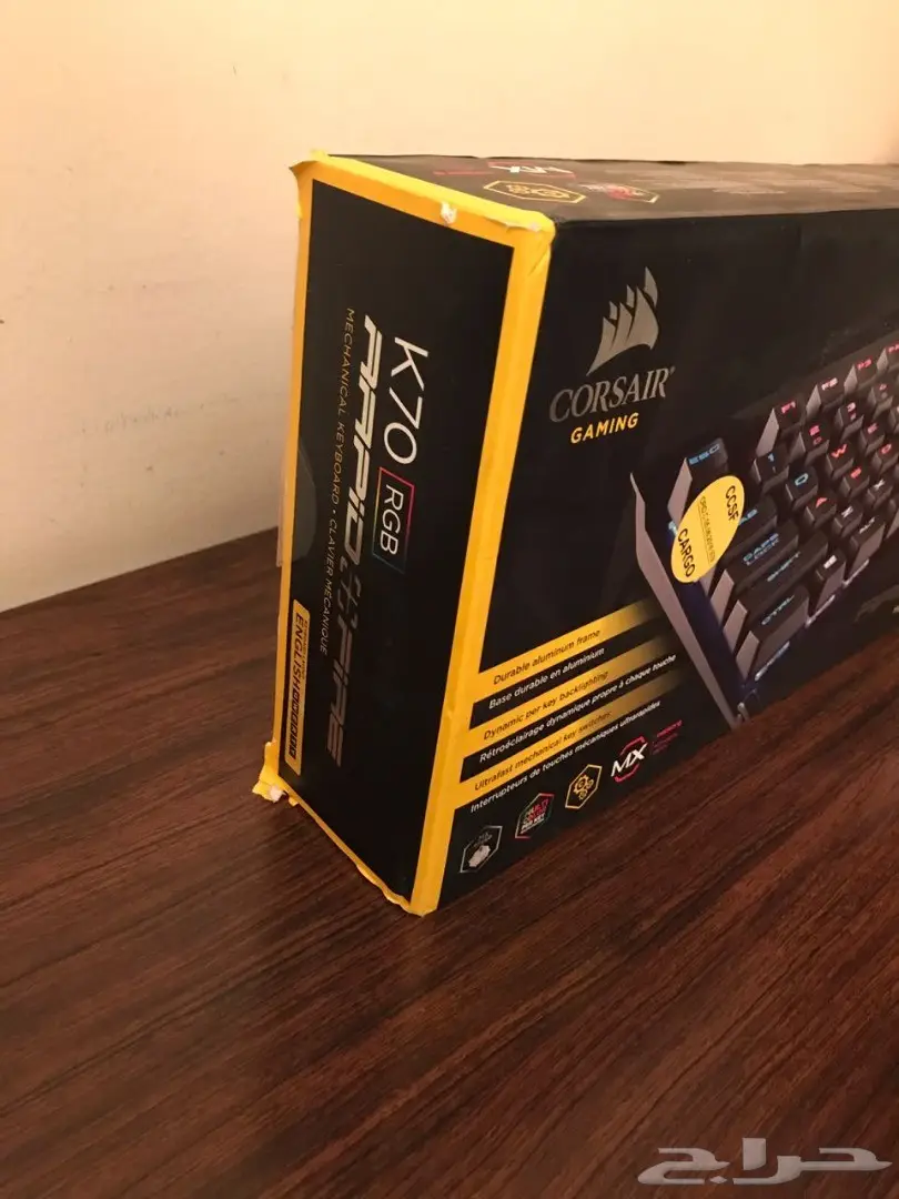 كيبورد قيمنق Gaming ) Corsair  Rapid K70 RGB) (image 2)