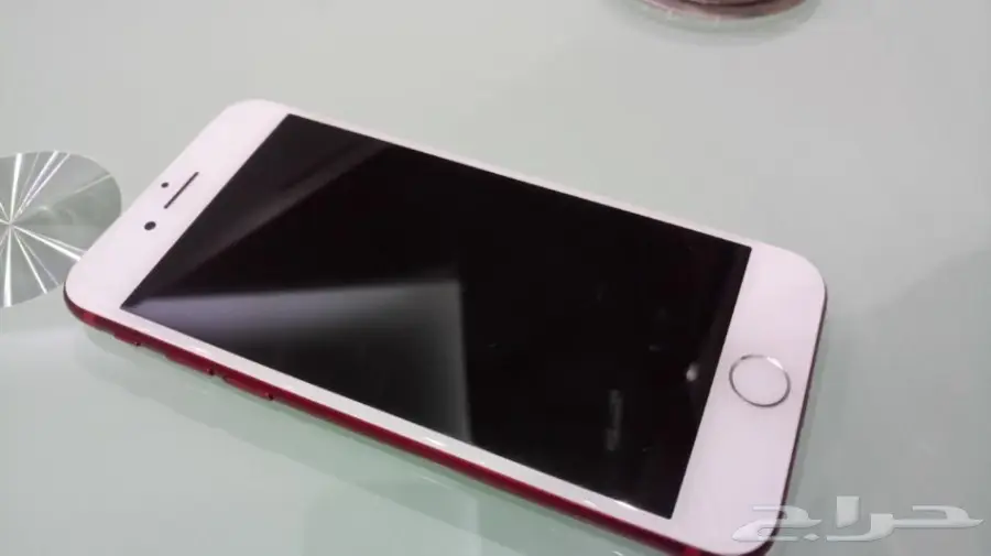 ايفون7 احمر بضمانه نظيف ولله الحمد (image 7)