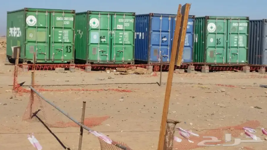 حاويه 20 قدم بحاله جيدة للبيع 