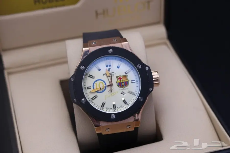  ساعة كوبي ون من ماركه هوبلت جلد نضيف (image 4)